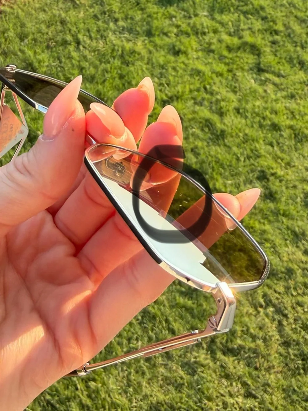 Prada - PRA51S Brown Mirror Silver Gradient
